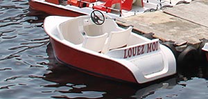 location bateau lac morvan